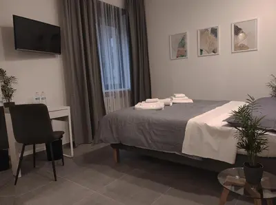 Letto o letti in una camera di Residenza Via Verdi