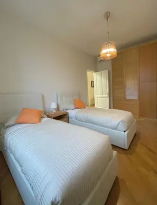 Letto o letti in una camera di Casa Potito