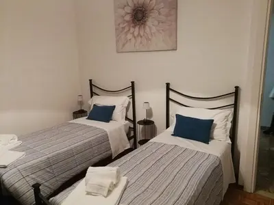 Letto o letti in una camera di Dimora della corte