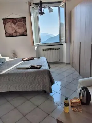 Letto o letti in una camera di CasarinoLaurino Among Cinque Terre Genova And Portofino