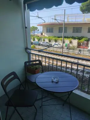 Balcone o terrazza di Casa Cristina, vista mare a pochi passi dalle spiagge