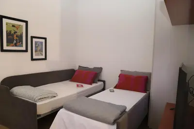 Letto o letti in una camera di La casa in Carteria