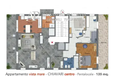 Planimetria di ML in passeggiata mare