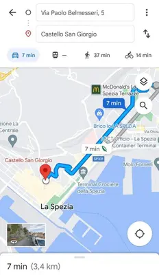 Planimetria di Rachele Guest House La Spezia