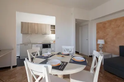 Cucina o angolo cottura di Casa Daniela - terrazza vista mare super centrale