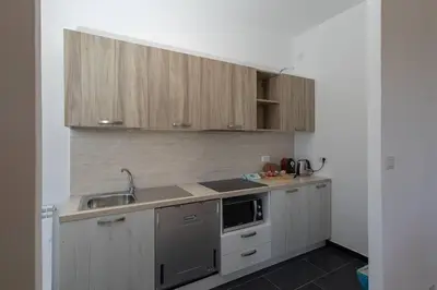 Cucina o angolo cottura di Casa Daniela - terrazza vista mare super centrale