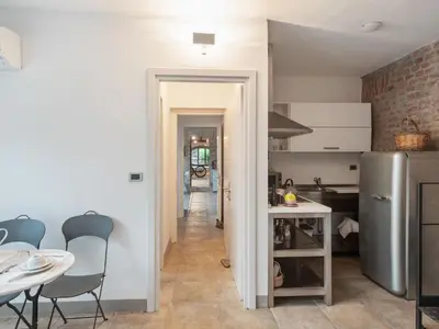 Cucina o angolo cottura di Stagno Lombardo Garden Flat