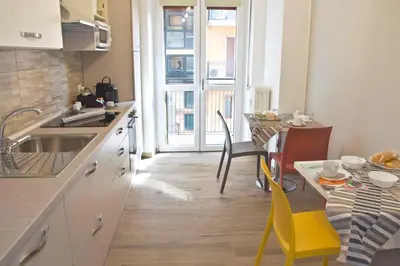 Cucina o angolo cottura di Minerva Rooms