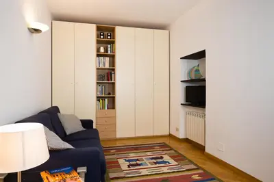 Biblioteca nell'appartamento