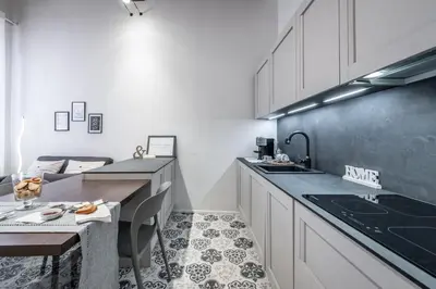 Cucina o angolo cottura di Emilia Suite Palace