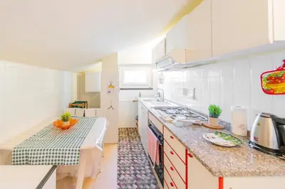 Cucina o angolo cottura di 124 - Casa con Terrazza Sestri- 15Minuti a piedi dal Centro
