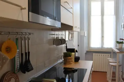 Cucina o angolo cottura di Appartamento Zanén, vicino a Cremona fiere e centro storico