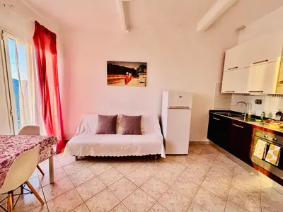 Cucina o angolo cottura di Appartamento Moneglia Rebecca Holidays