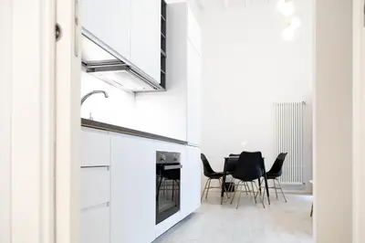 Cucina o angolo cottura di Pavia - Esclusivo appartamento in pieno centro