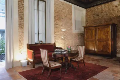 Area soggiorno di Foresteria Palazzo Guazzoni Zaccaria
