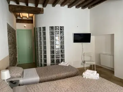 Letto o letti in una camera di Civico 18 B&B
