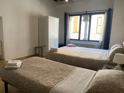 Letto o letti in una camera di Civico 18 B&B