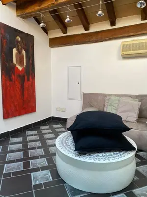 Area soggiorno di Civico 18 B&B