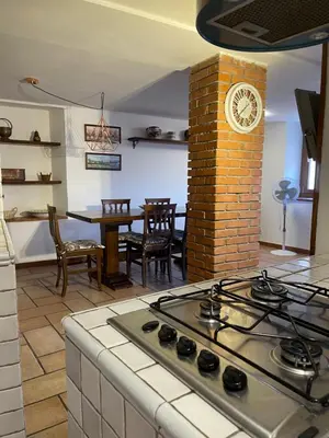 Cucina o angolo cottura di New Ca de na volta - tra Liguria e Toscana