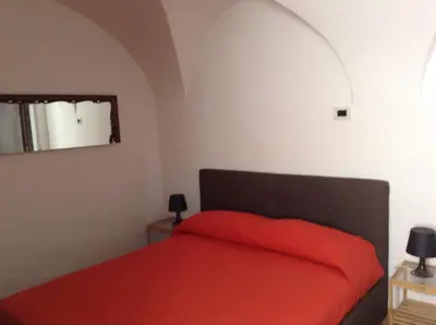 Letto o letti in una camera di Casa SILVIO
