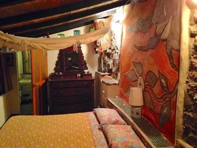Letto o letti in una camera di B&B Maremesco