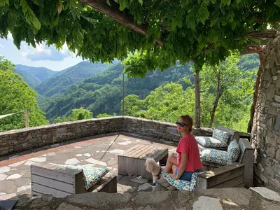 Paesaggio naturale nelle vicinanze della casa vacanze
