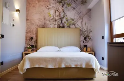 Letto o letti in una camera di GuerriniBNB Civico 5