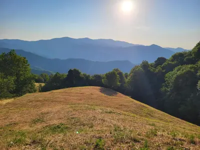Paesaggio naturale nelle vicinanze dell'affittacamere
