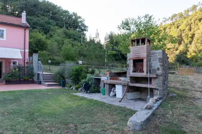 Giardino di B&B La Casina Rosa La Spezia