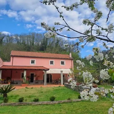 Giardino di B&B La Casina Rosa La Spezia