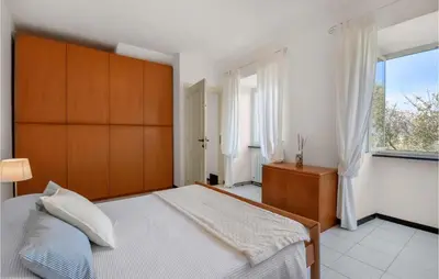 Letto o letti in una camera di 3 Bedroom Beautiful Home In Rapallo
