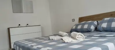 Letto o letti in una camera di Ritiro sul fiume Mantova, Cremona Circuit
